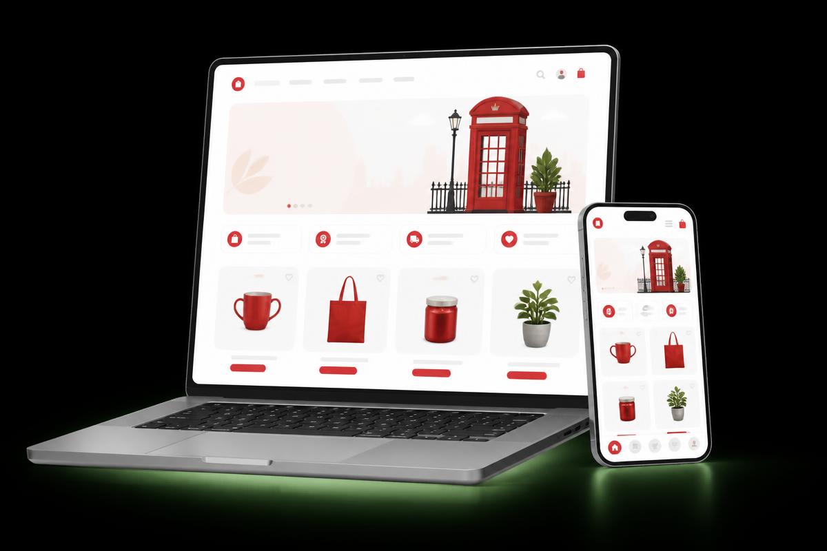 The Telephone Box website preview